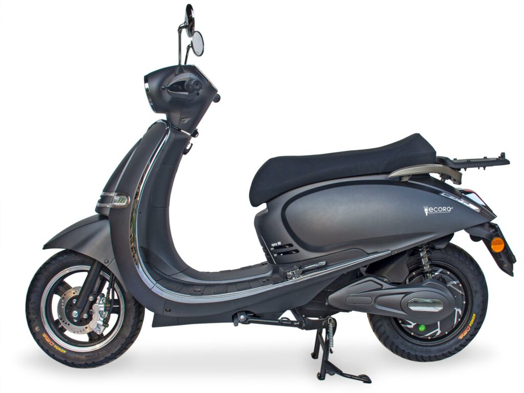 ecoro Elektroroller E-Roller E-Scooter Produktbild Syra 90S schwarz-matt