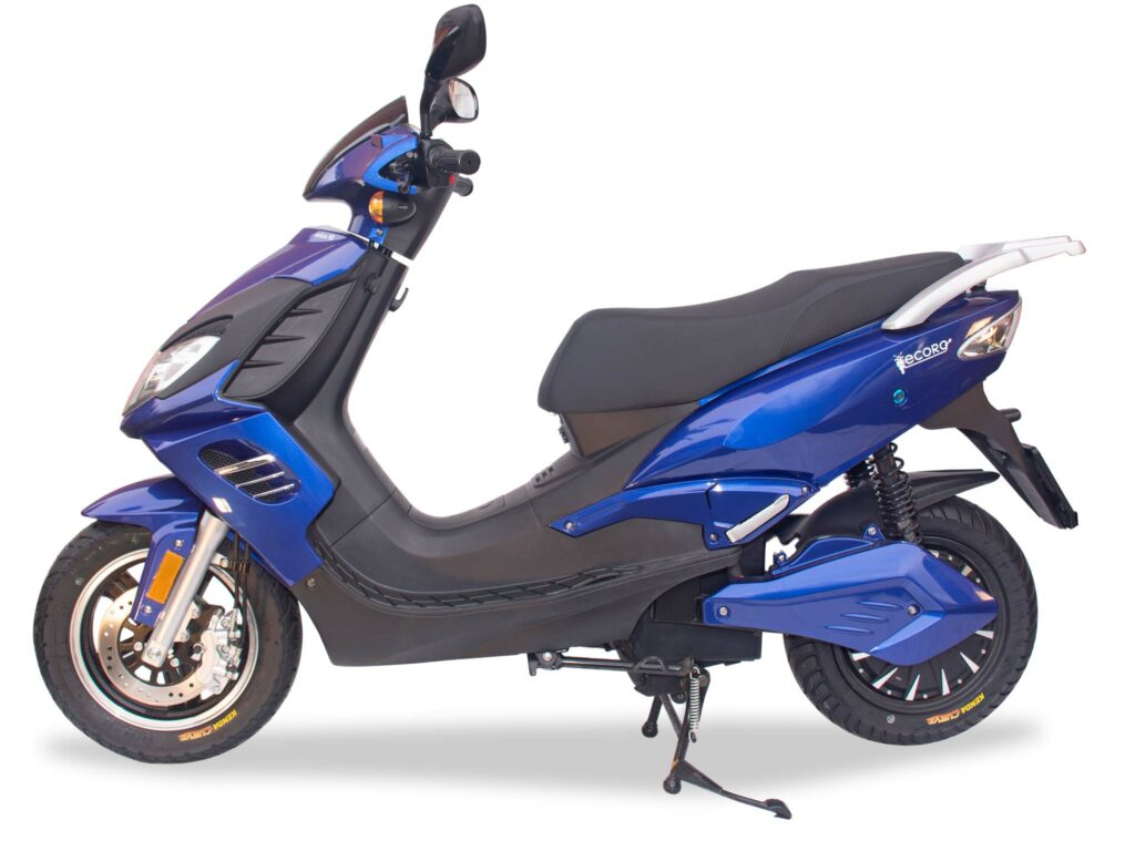 ecoro Elektroroller E-Scooter Velox 90 azur-blau Produktbild