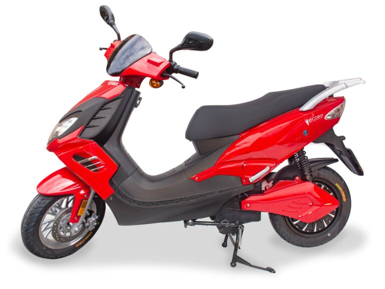 ecoro Elektroroller E-Scooter Velox 45 Produktbild ferrari-rot