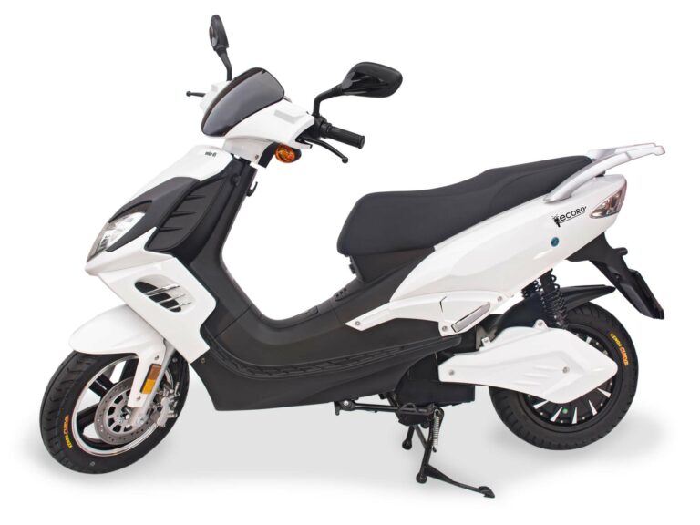 ecoro Elektroroller E-Scooter Velox 45 Produktbild weiss