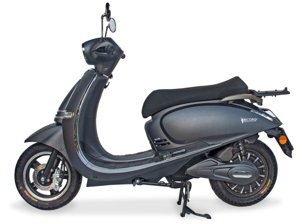 ecoro Elektroroller E-Roller E-Scooter Produktbild Syra 90 schwarz-matt