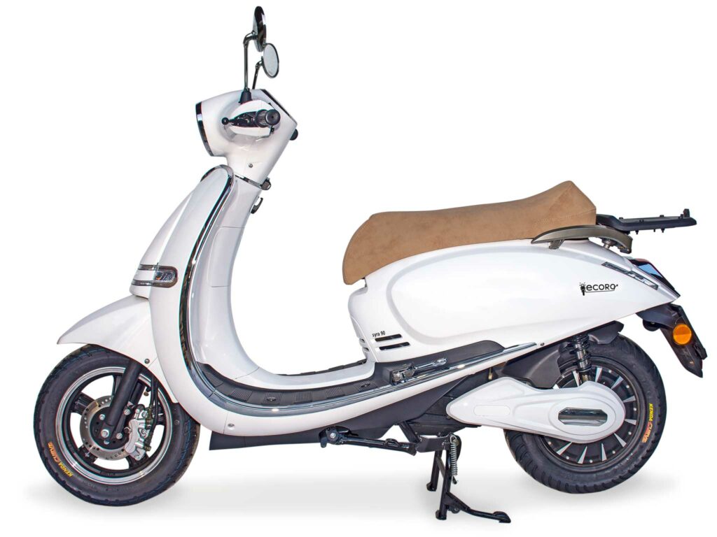 ecoro Elektroroller E-Roller E-Scooter Produktbild Syra 90 weiss