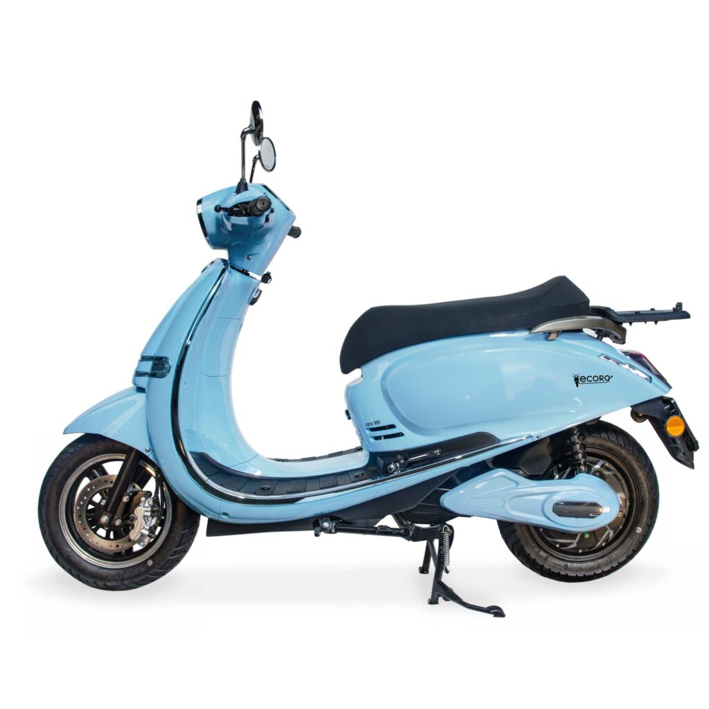 ecoro Elektroroller E-Roller Produktbild Syra 90 baby-blau limited edition summer special